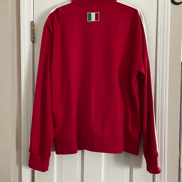 NWOT Red White and Blue Urban Pipeline Italia Zip Up Sweatshirt Jacket - Picture 9 of 10